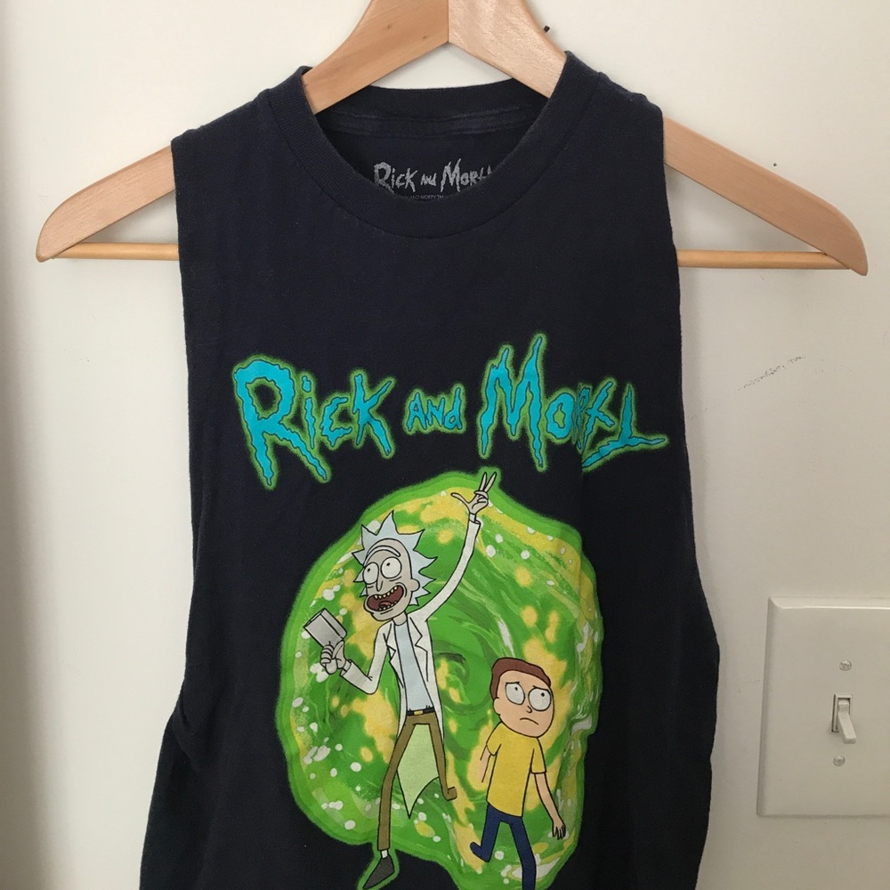 Rick and Morty Muscle Tank